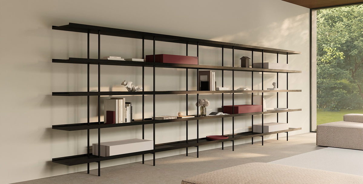 Punt Beam Shelving with Sideboard