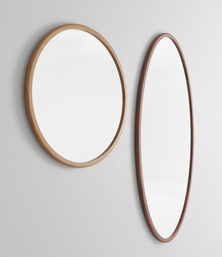 NUNC Eho mirror, round and oval versions