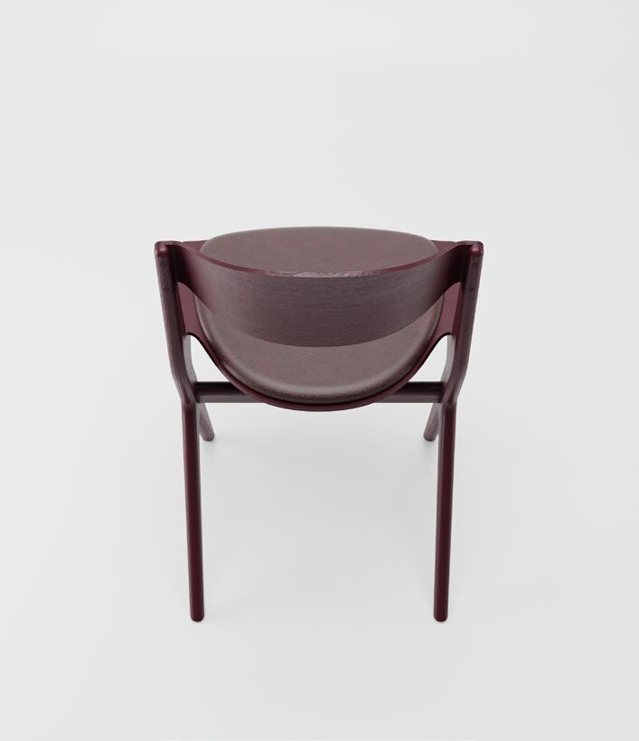 NUNC Knap chair, back view