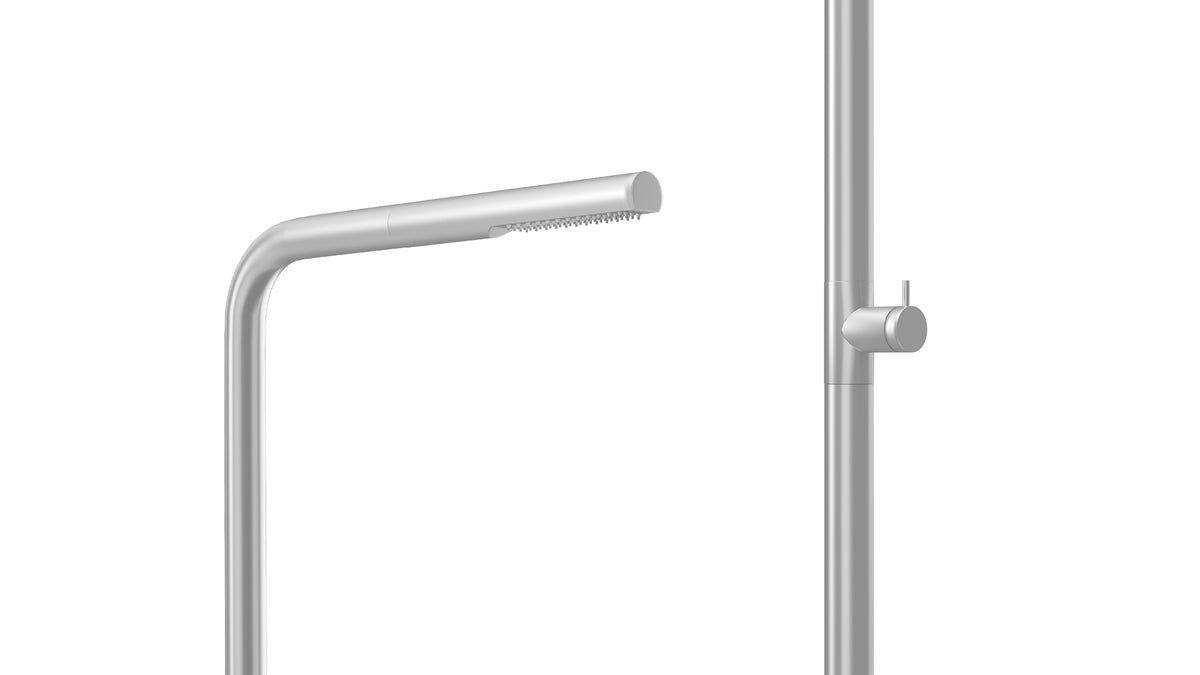 Outdoor shower, image: Gandia Blasco