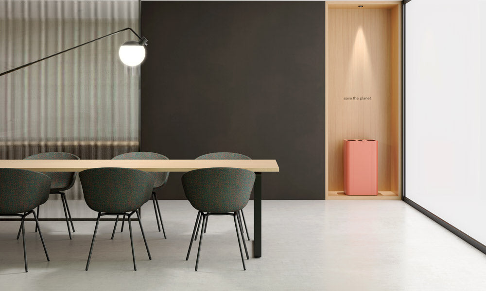 Systemtronic Drop Top Triple Waste Bin