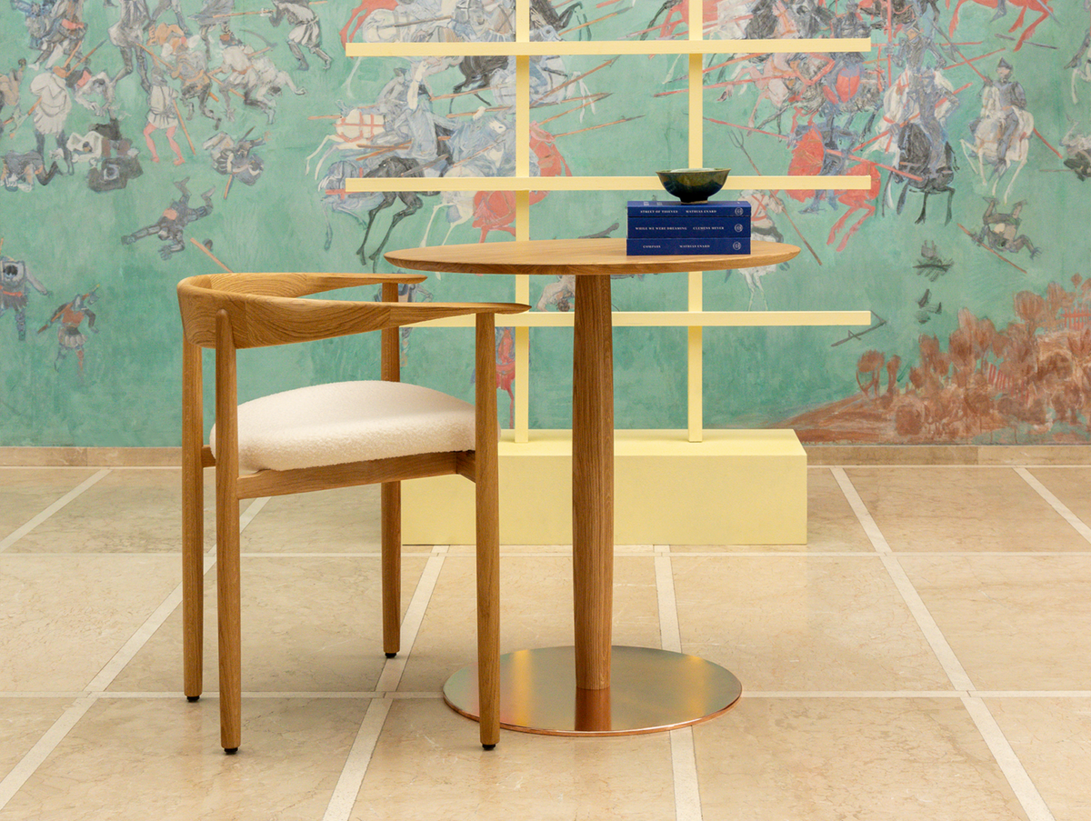 Zanat Korzo Round Bistrot Table
