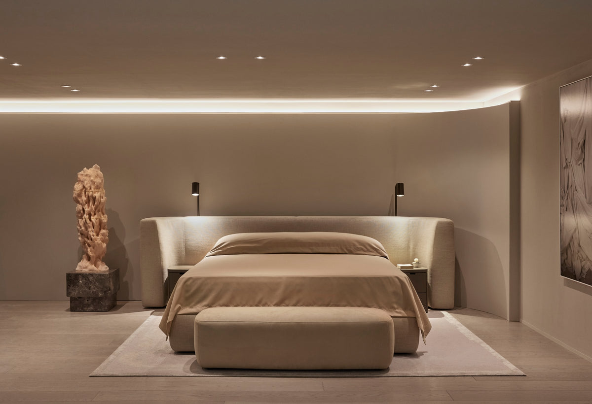 Piet Boon Kek Bedside Table in situ, Milan Design Week