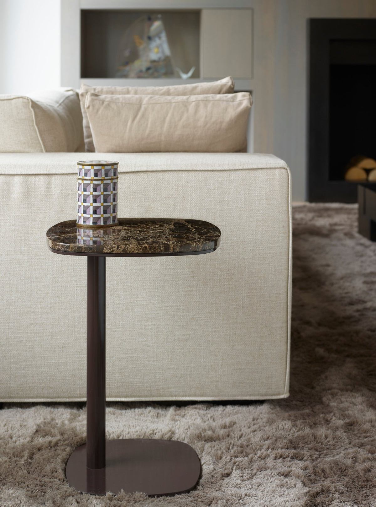 Piet Boon Kek Side Table in situ, Canal House