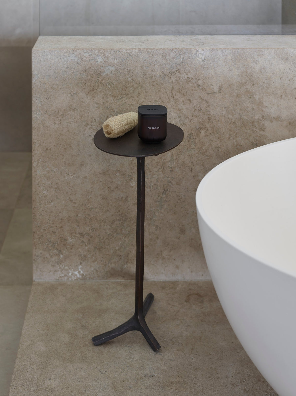 Piet Boon Klink Side Table in situ, Beach Residence Antigua