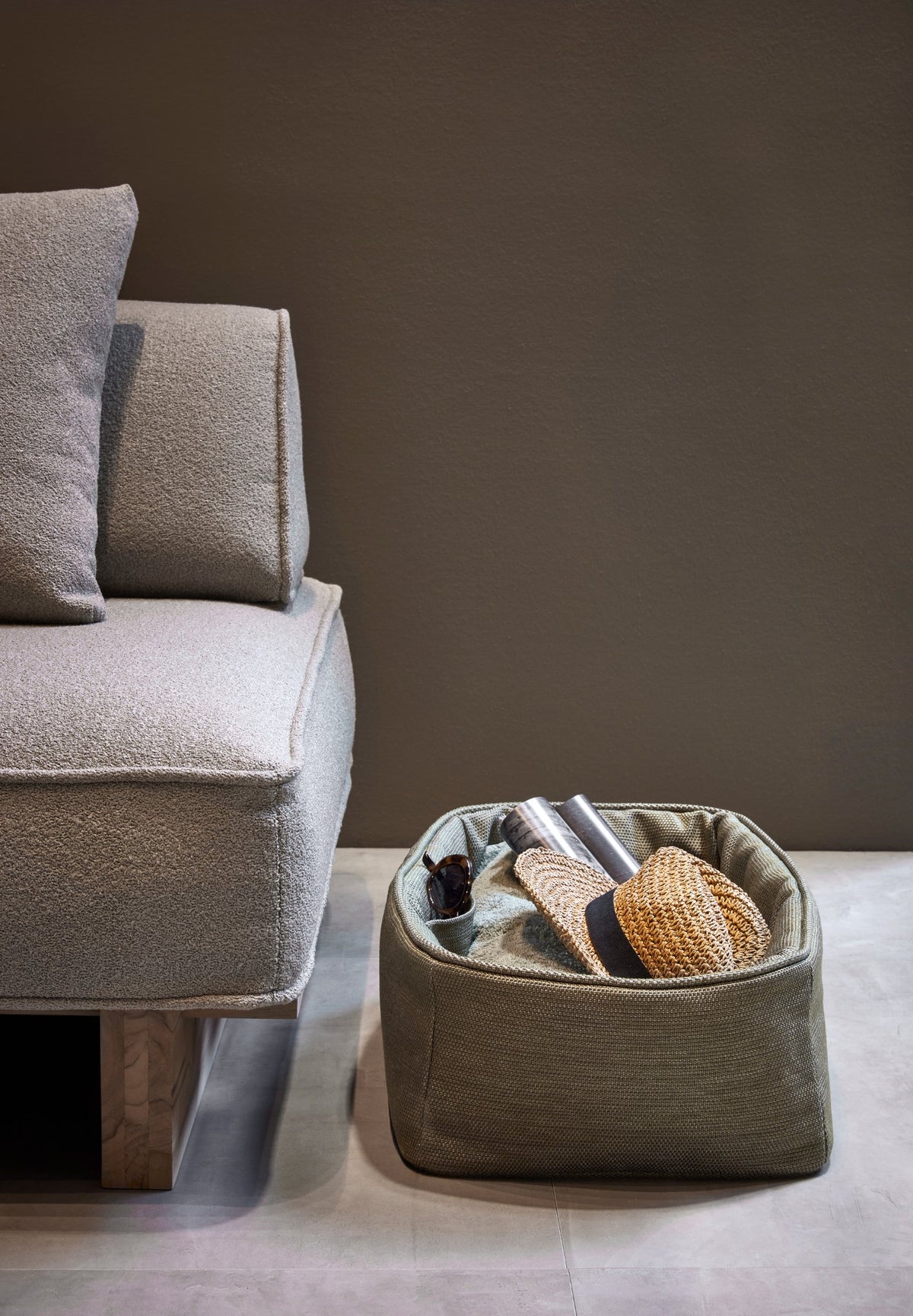 Piet Boon Raf Basket in situ, Milan Design Week