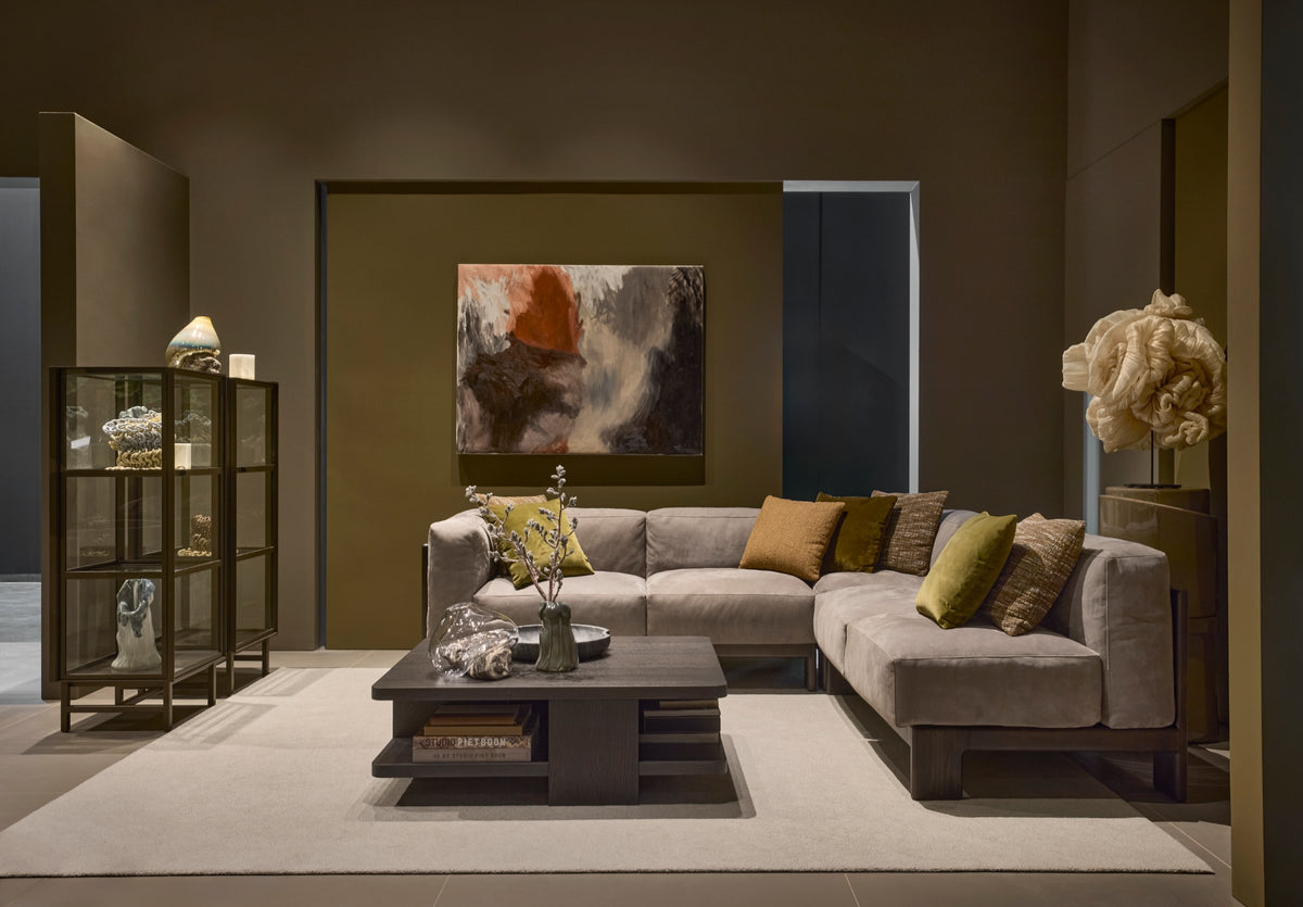 Piet Boon Tomi Sofa in situ, Milan Design Week