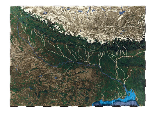 GAN Plastic Rivers Rug, Ganges