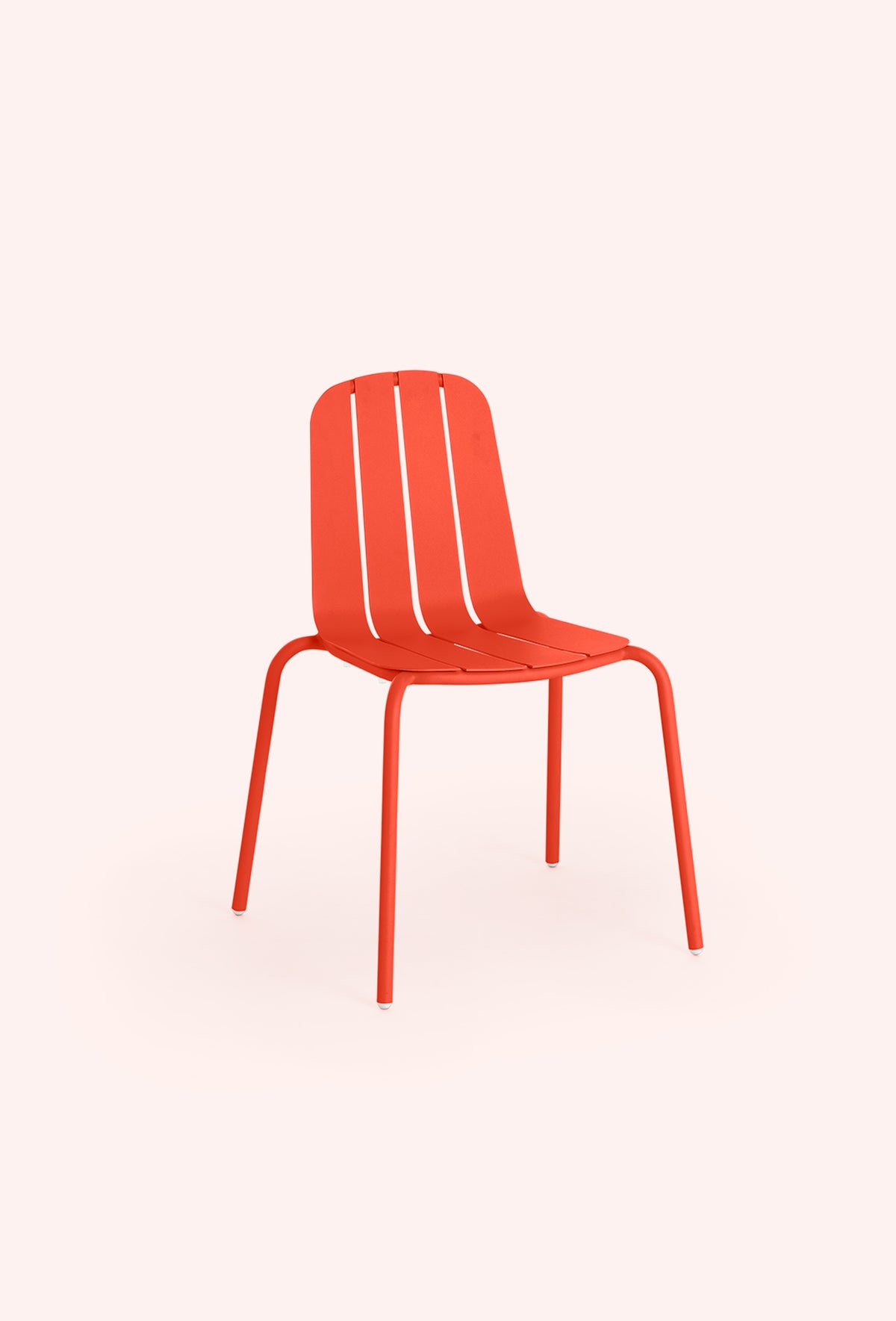 Diabla Plier dining chair in red