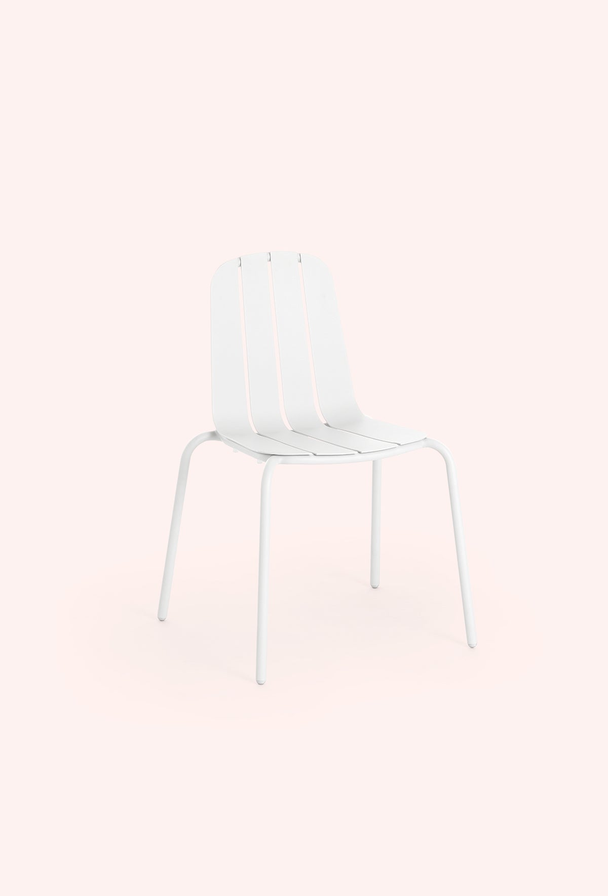 Diabla Plier dining chair in white