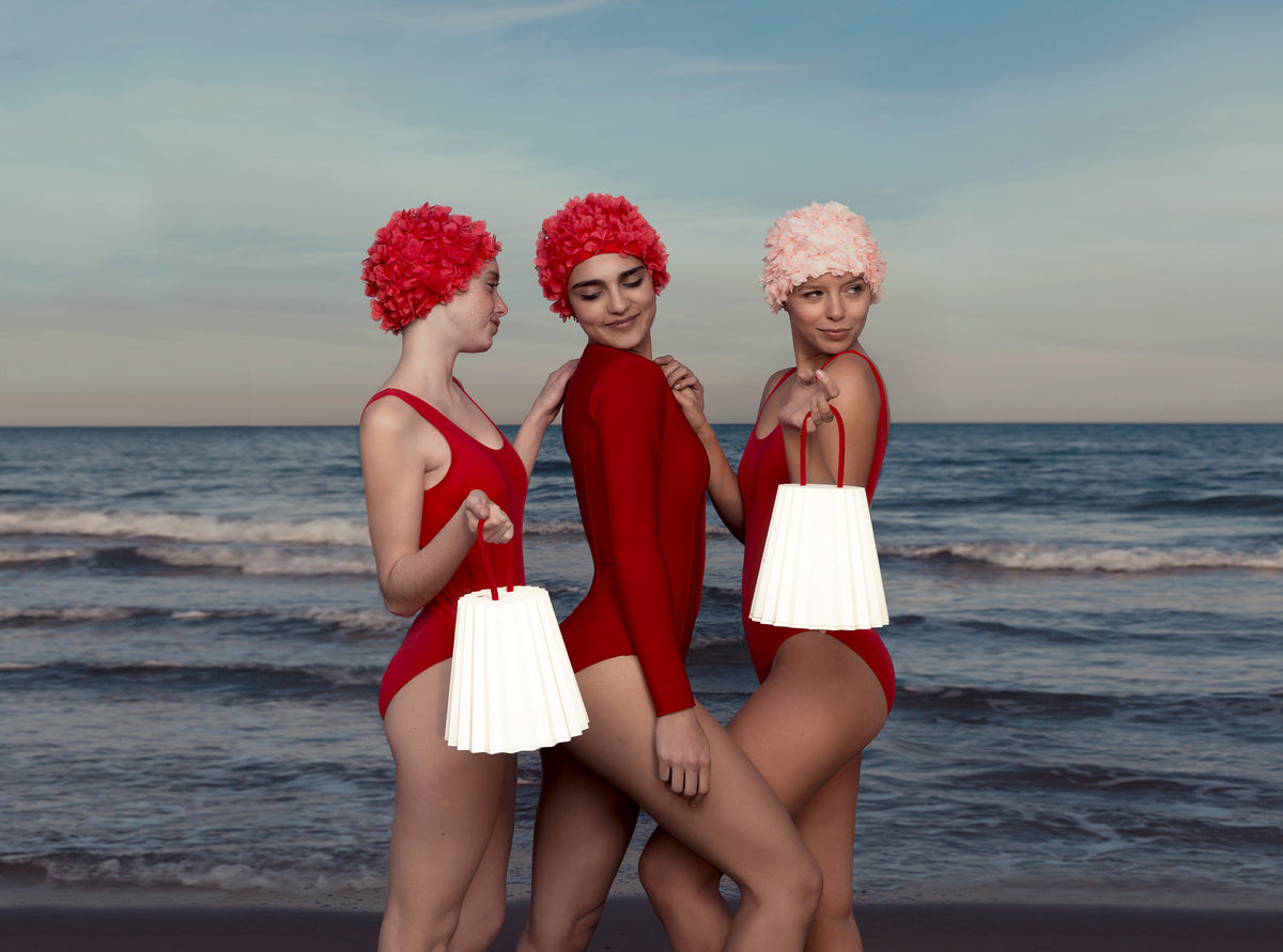Diabla Plisy portable lamp outdoors