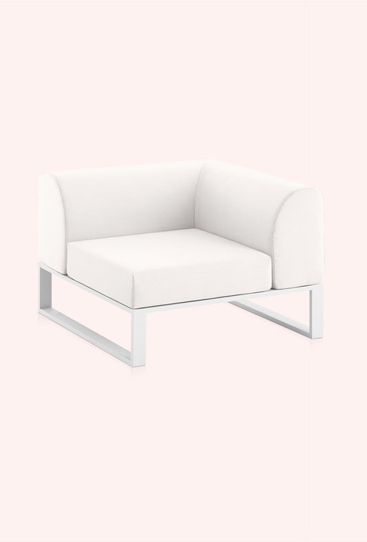 Diabla Ploid corner module, Silvertex Ice