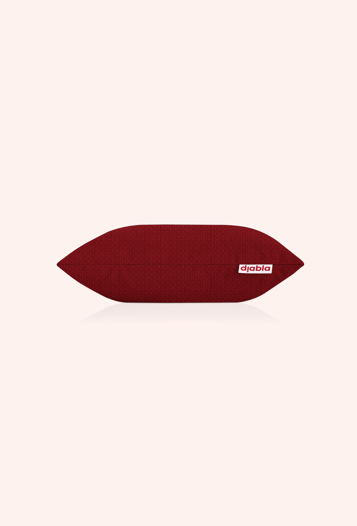 Diabla Ploid Cushion 45 x 45, Iris Red 306