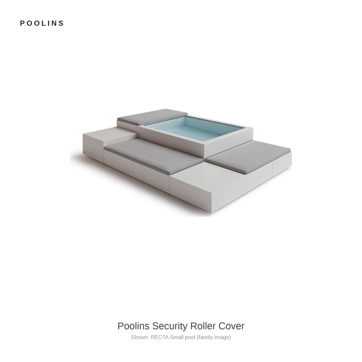 Poolins Security Roller Cover, RECTA pool family image