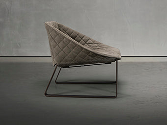 Piet Boon KEKKE outdoor ottoman with lounge chair