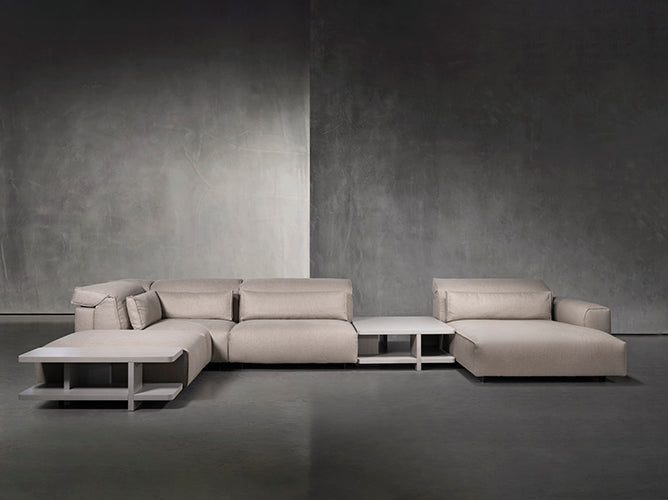 Piet Boon Rens sofa with side tables, image: Piet Boon
