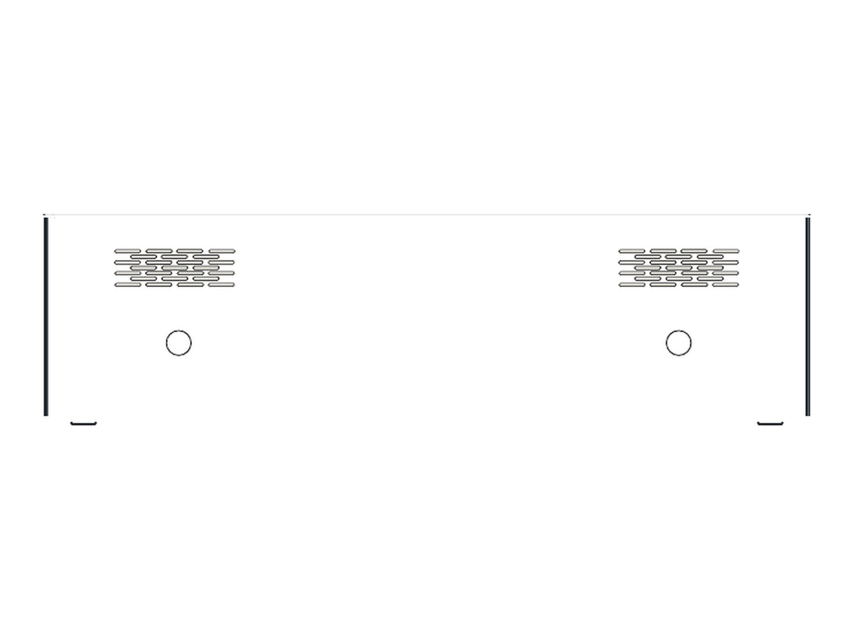 Punt Velasca Executive Desk Ventilation Grilles, technical drawing