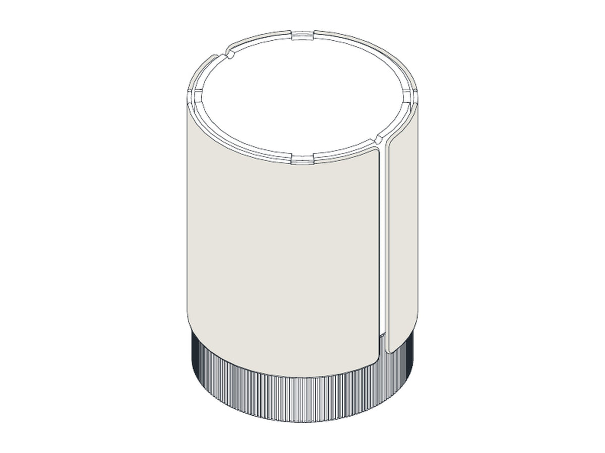 Punt Dune Table Upholstered Totem, technical drawing