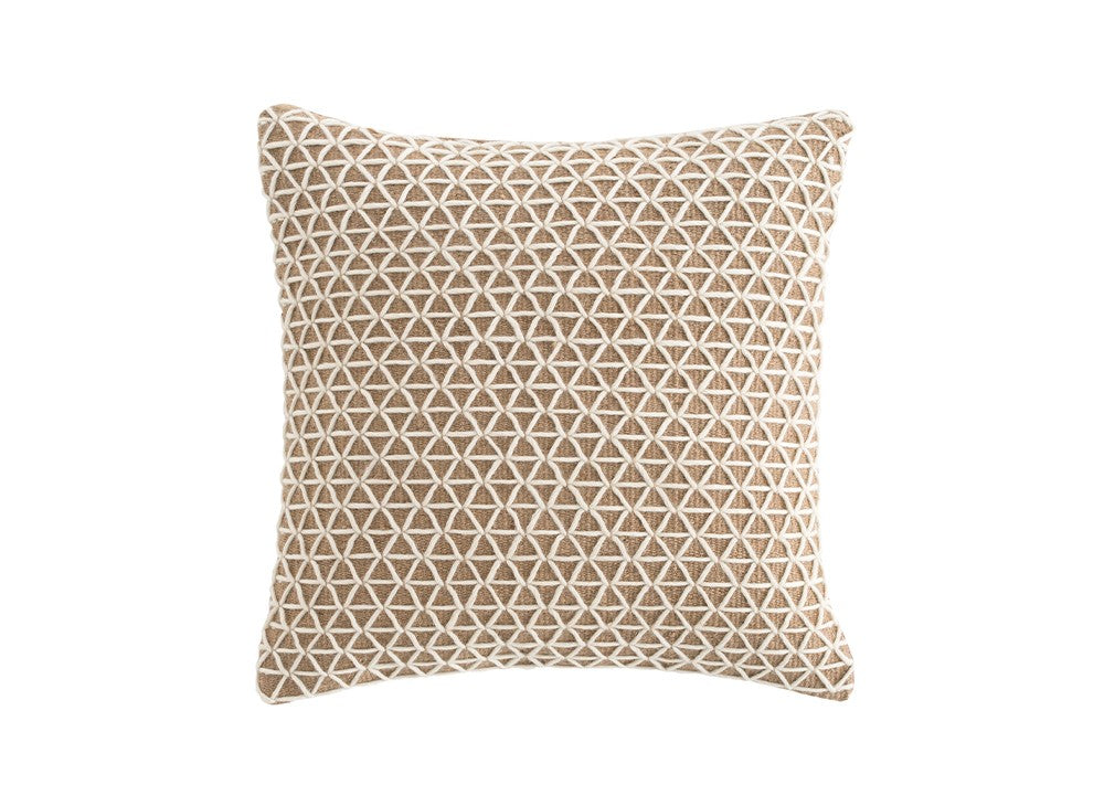 GAN Raw Cushion, White