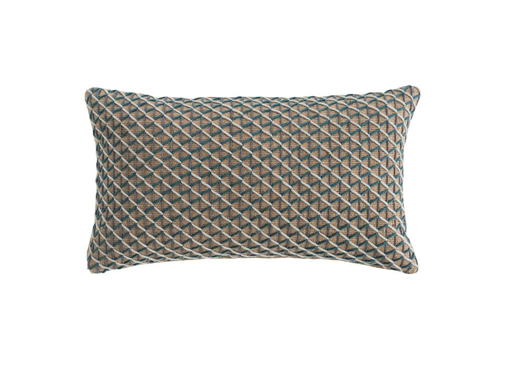 GAN Raw Cushion, Blue