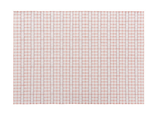 GAN Reti Rug, Terracotta-Blue