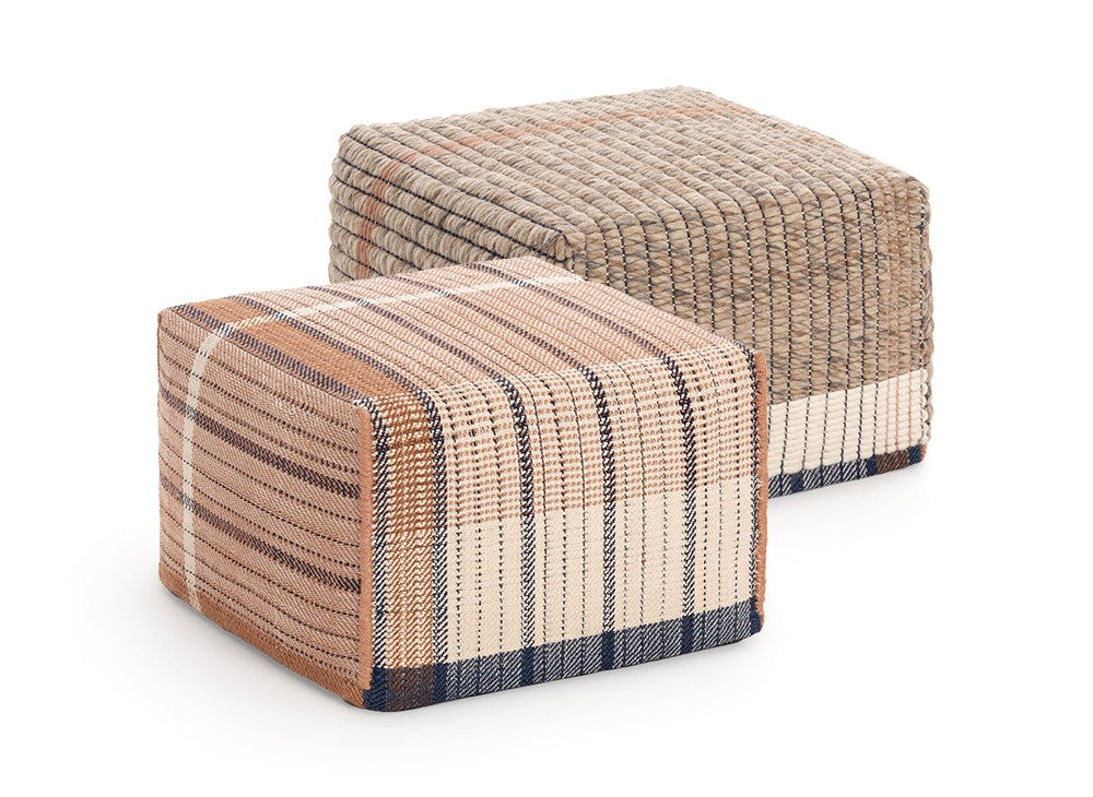 GAN Reversible Pouf, Pink