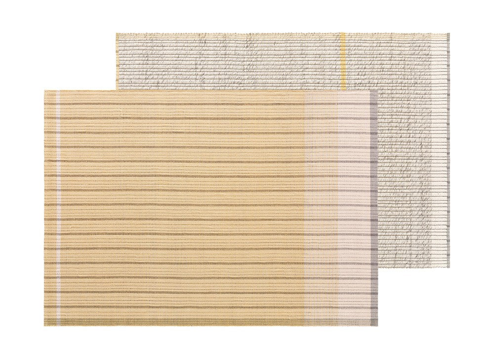 GAN Reversible Rug, Yellow