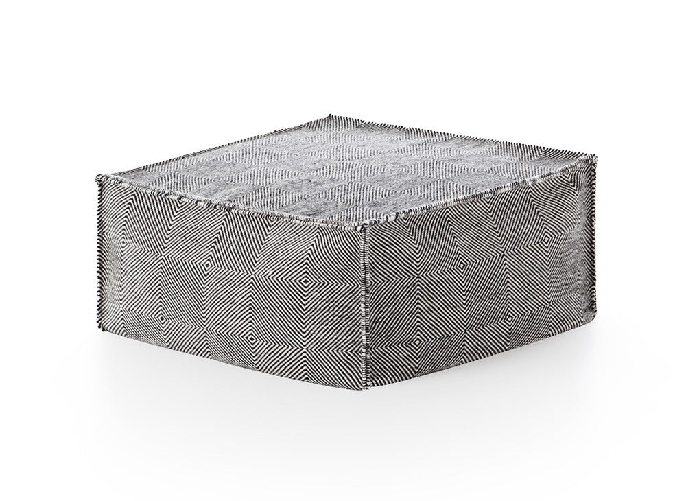 GAN Sail Pouf, Black