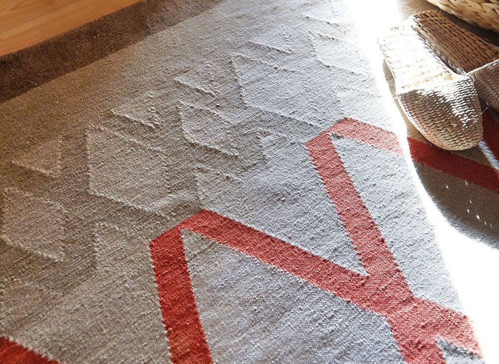 GAN Sioux Rug, Coral