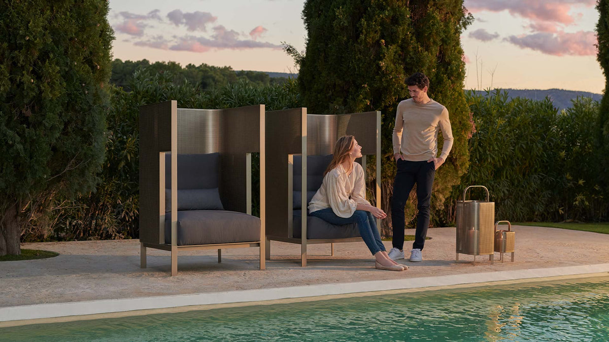 Gandia Blasco Solanas Cocoon Lounge Chair