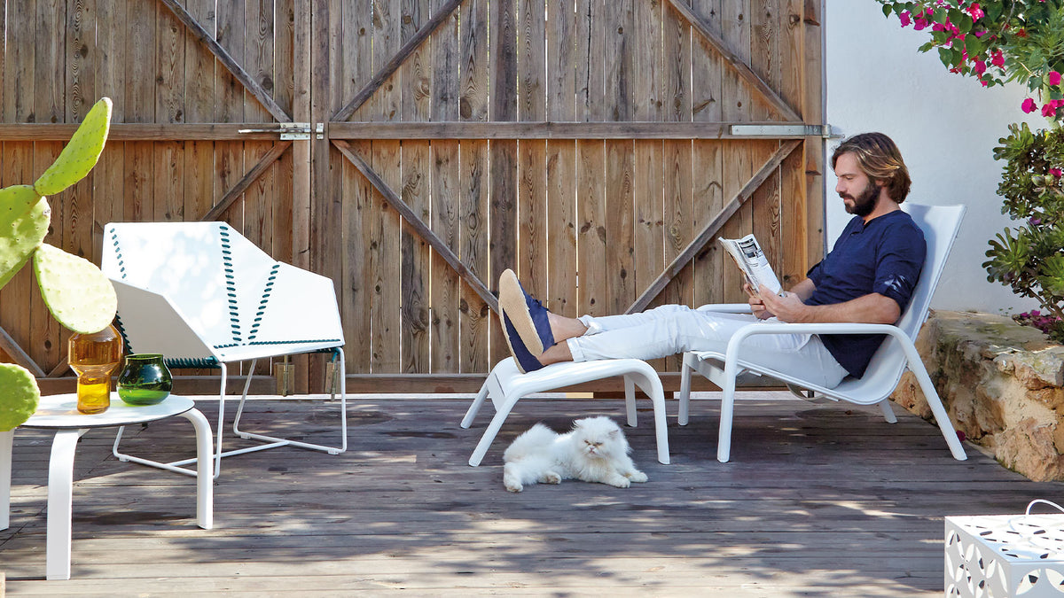 Stack High Back Lounge Chair