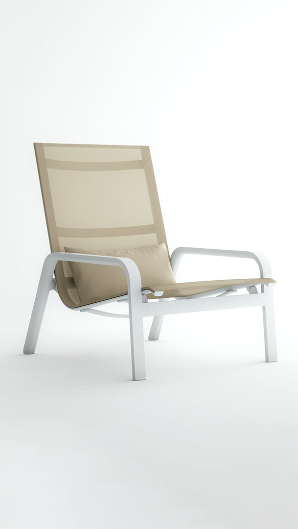 Stack High Back Lounge Chair