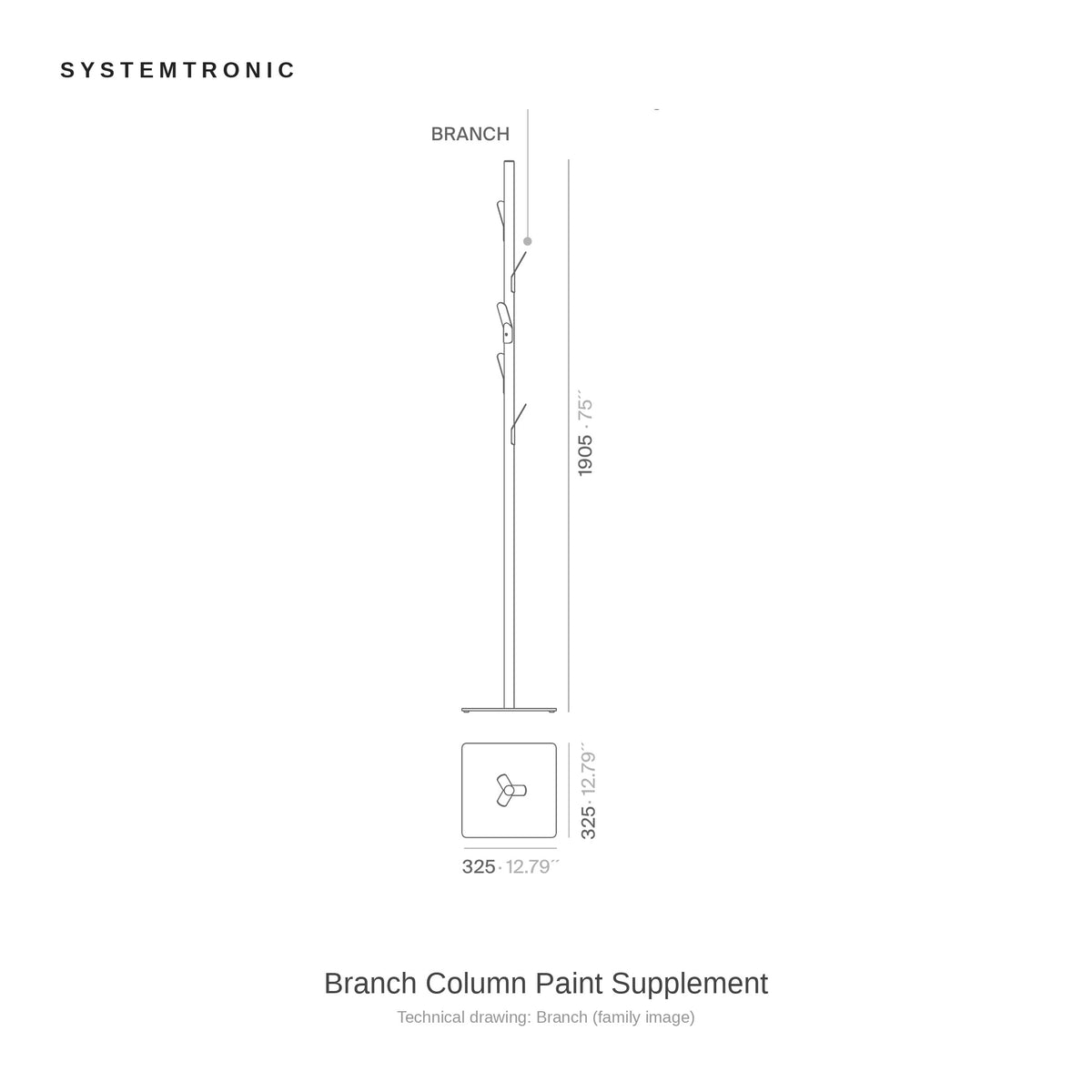 Systemtronic Branch Column Paint Supplement, family image