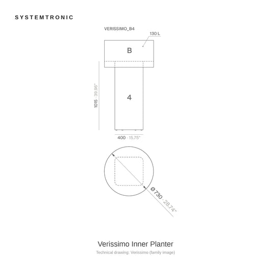 Systemtronic Verissimo Inner Planter, family image