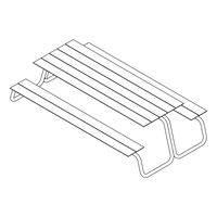 Wünder The Table, technical drawing