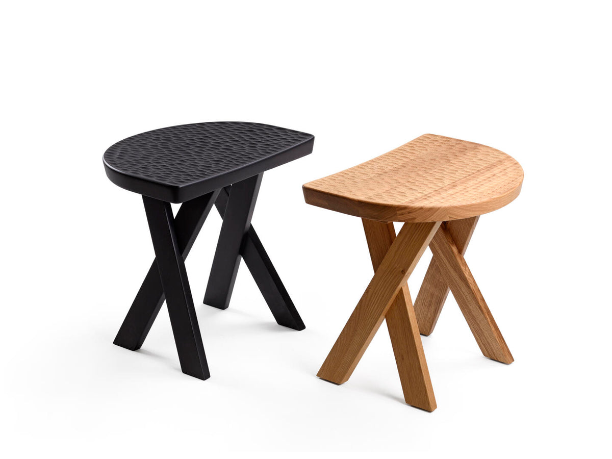 Zanat Touch Stool Half Moon