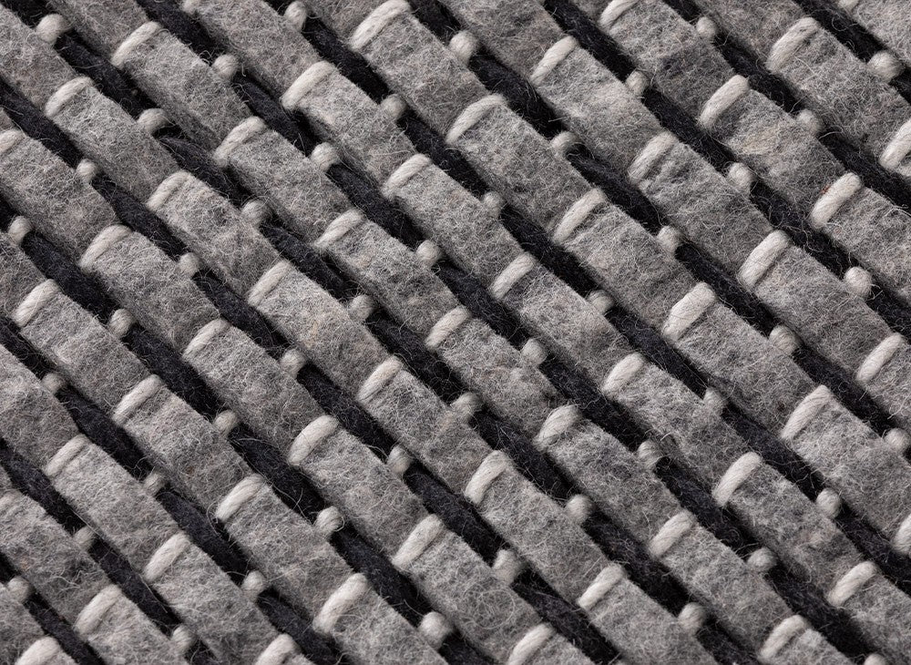 GAN Tramas Rug, Black