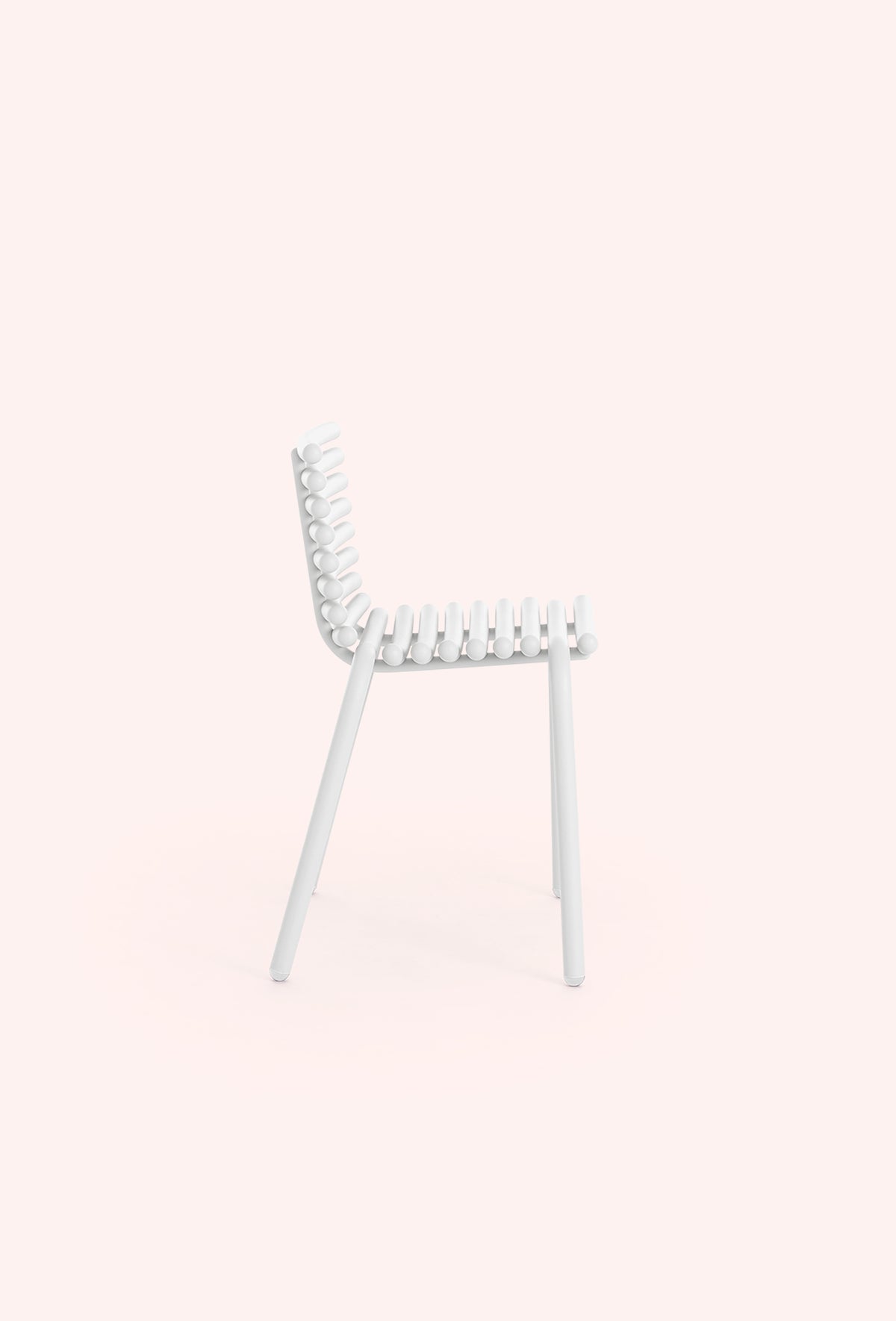 Diabla Tuba Dining Chair, profile