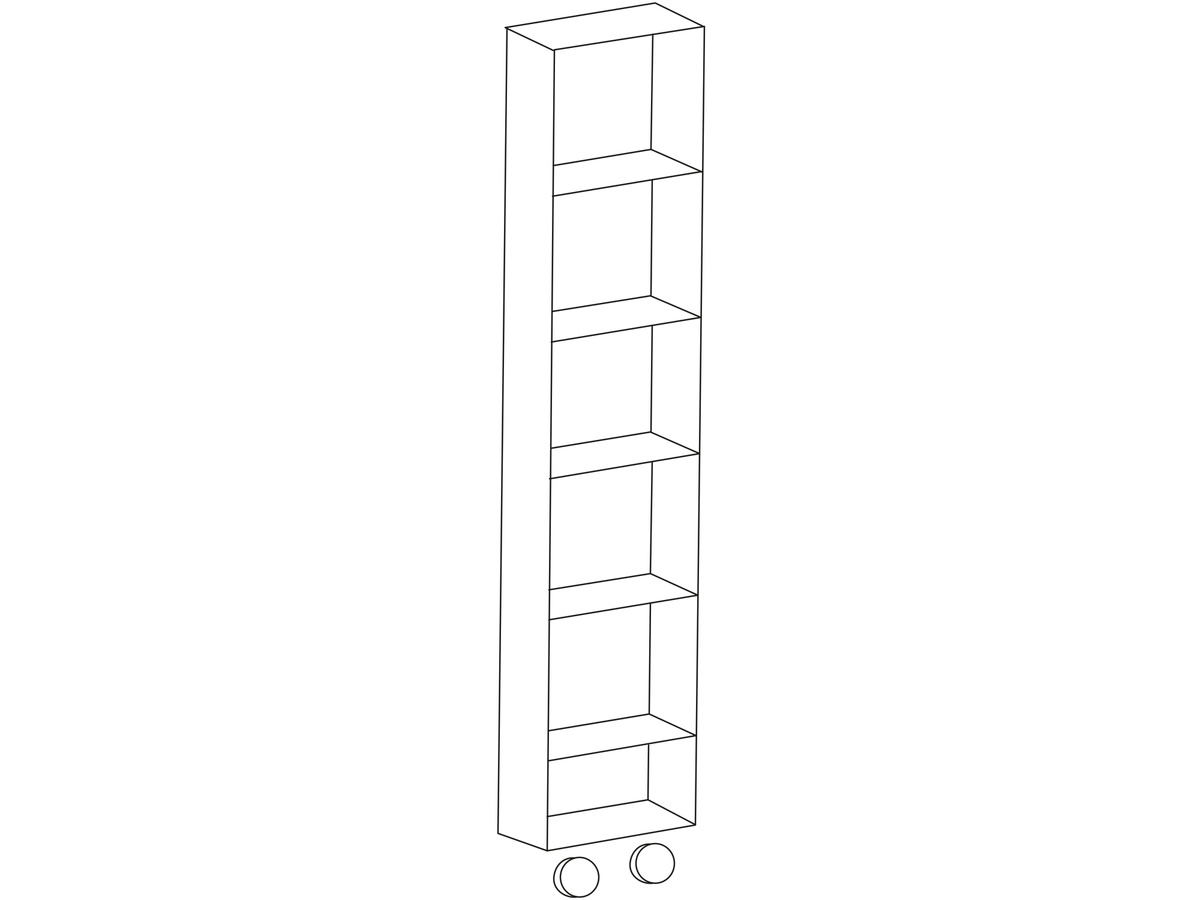 Punt Literatura Open Movable Part, technical drawing