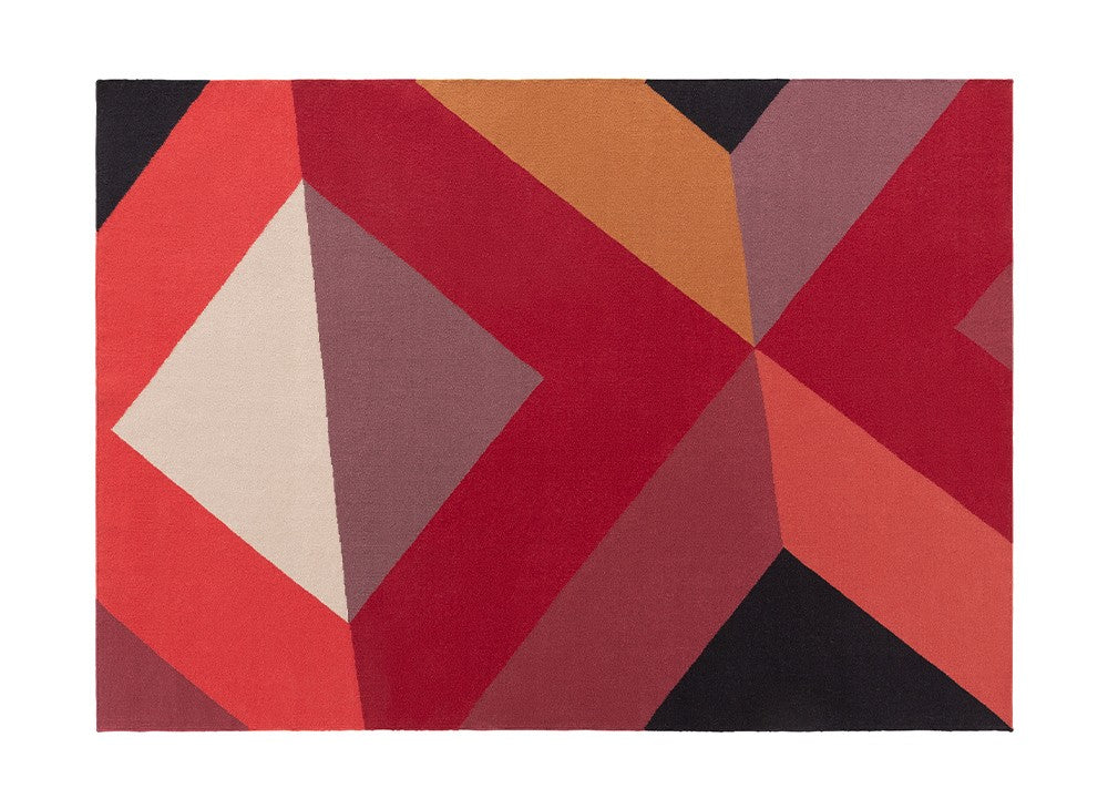 GAN Vanguardias Rug, Red