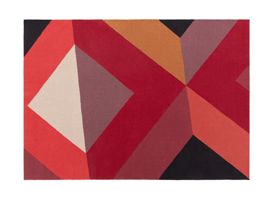 GAN Vanguardias Rug, Red