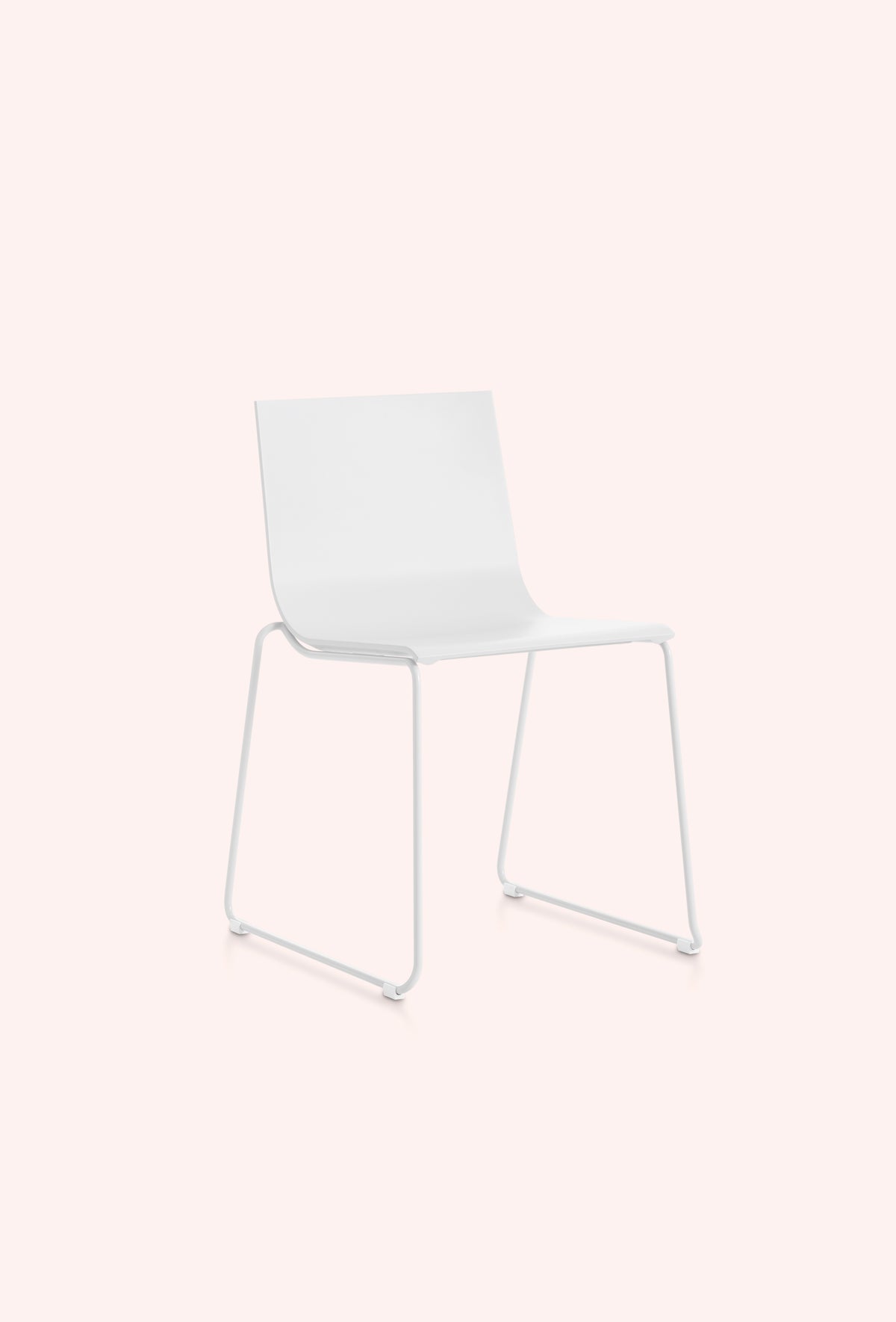 Diabla Vent dining chair in white