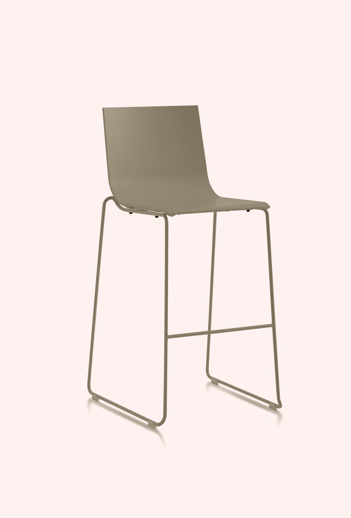 Diabla Vent high stool in bronze