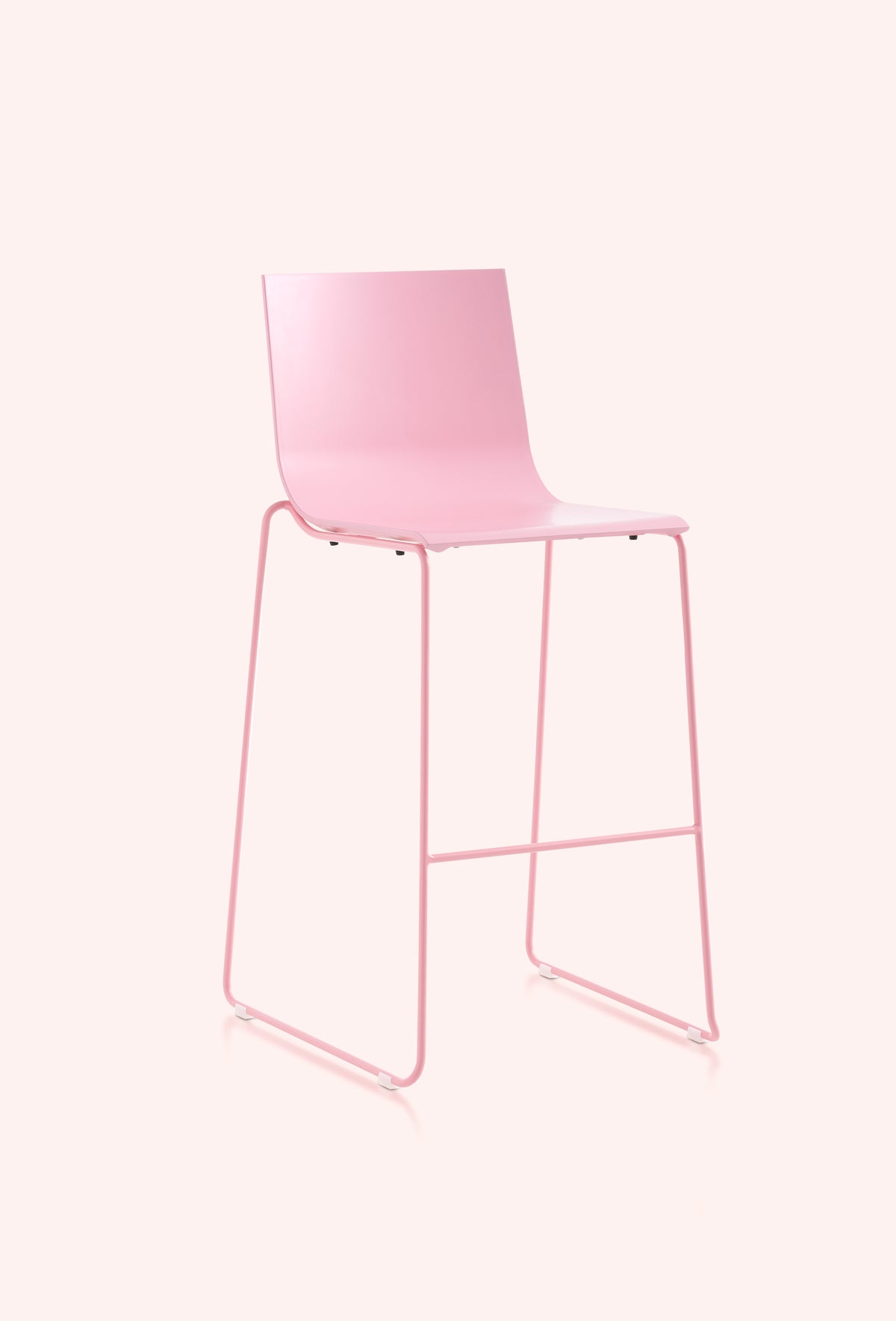 Diabla Vent high stool in pink