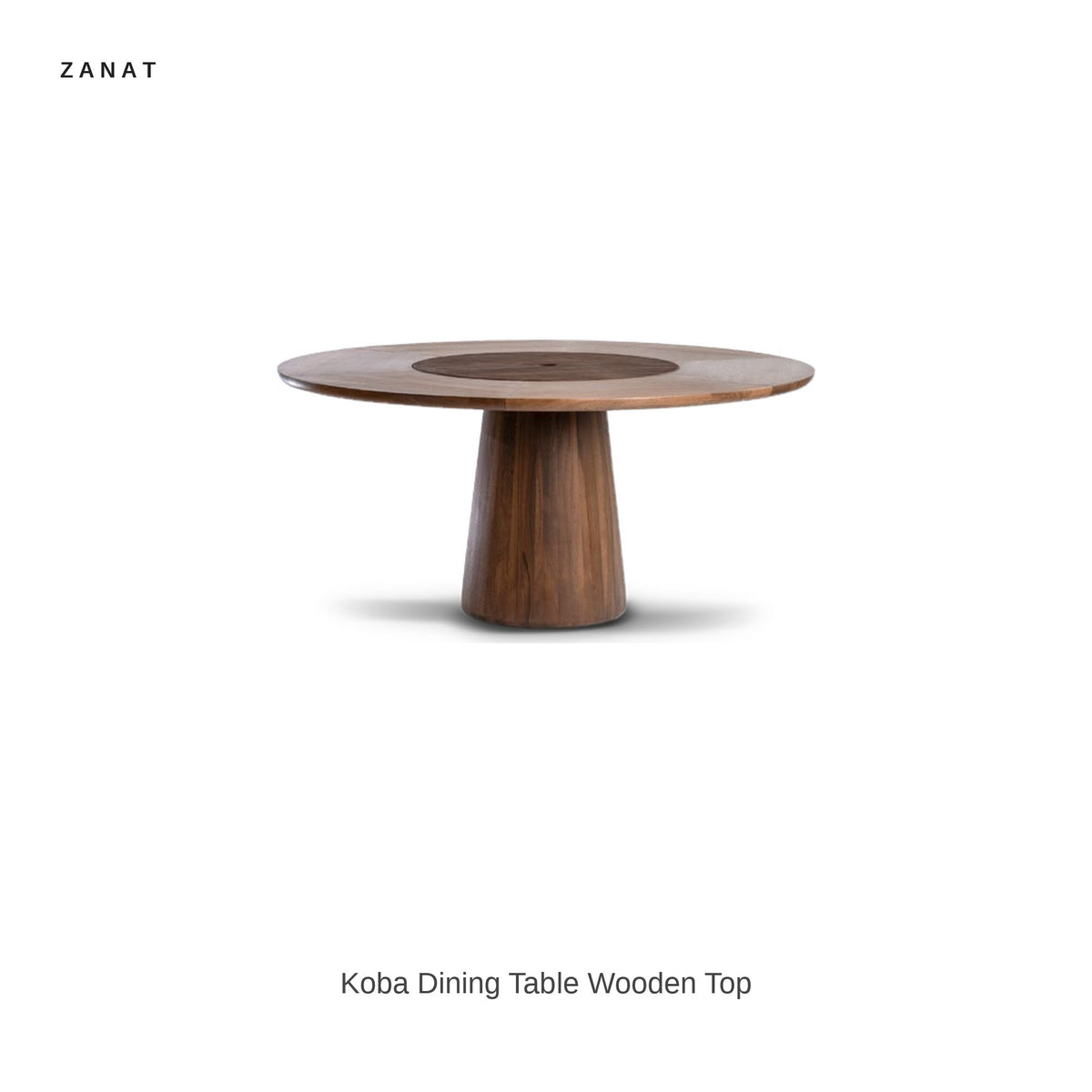 Zanat Koba Dining Table Wooden Top