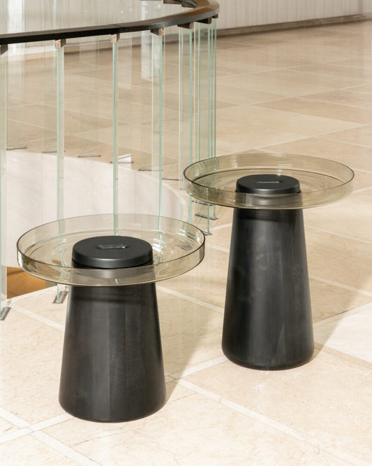 Zanat Koba Round Coffee Table Low