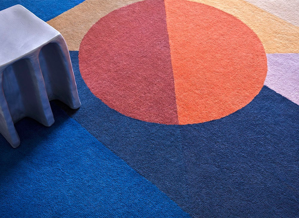 GAN Zoe Kubb Rug, Multi